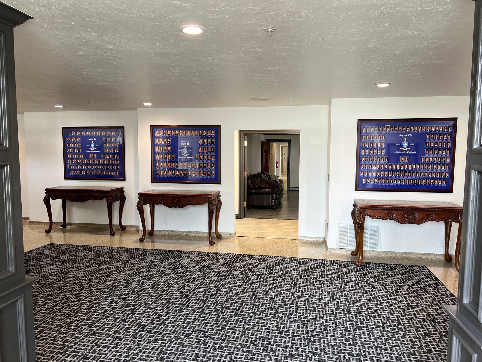 Inside the Beta Kappa chapter house